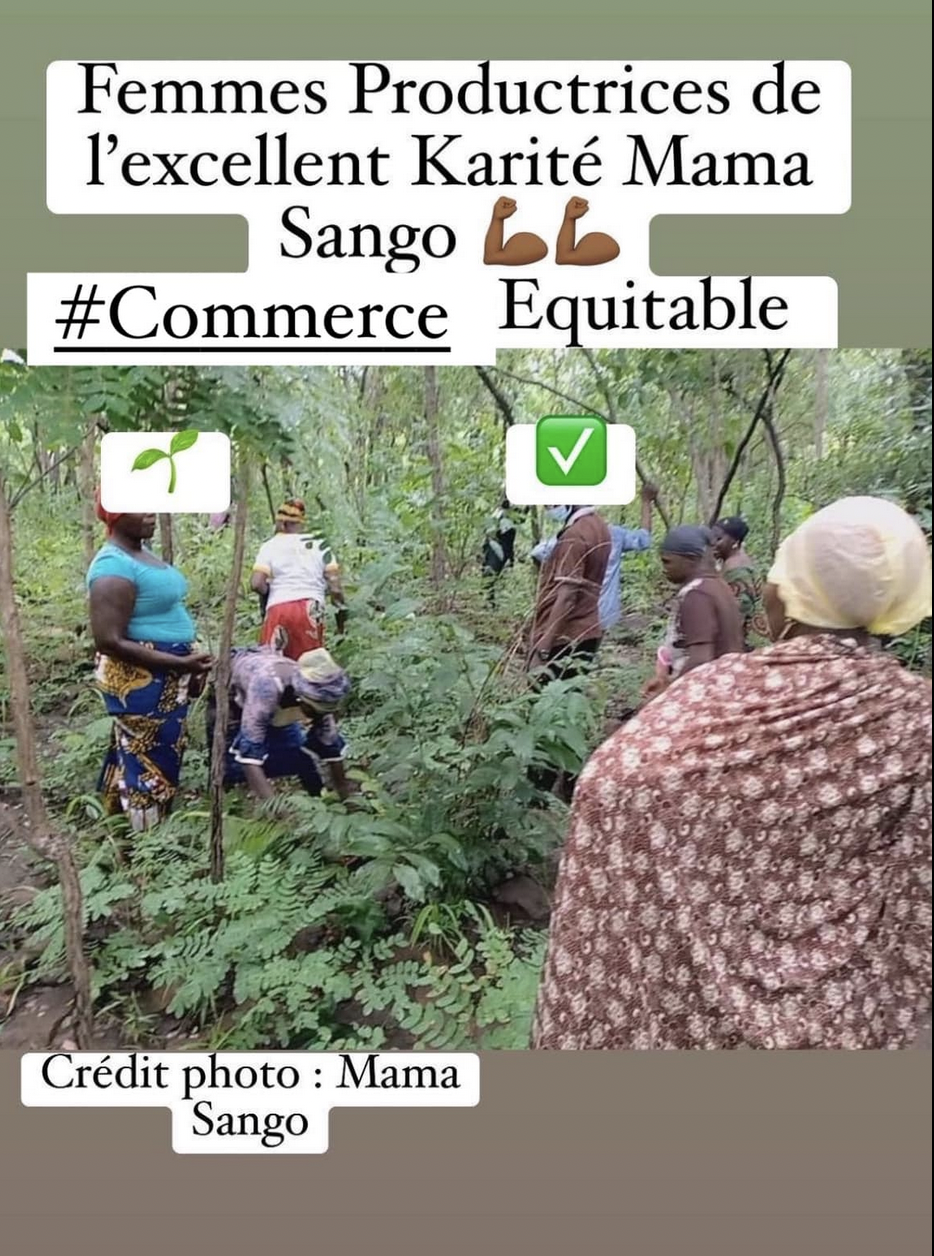 Mama Sango au Vrai Karité - femmes productrices de karité 