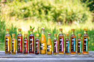 Les Sirops du Barbu - bouteilles