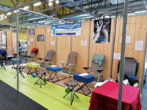 Réflexologie plantaire - Ecole ERVE stand