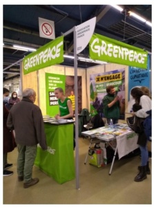 Greenpeace Stand